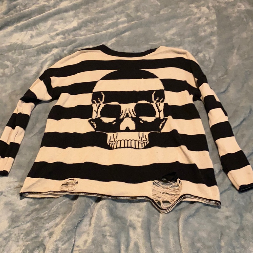 Iron Fist Skull Sweater